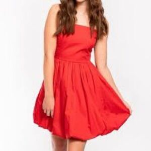Abercrombie & Fitch Red Dress